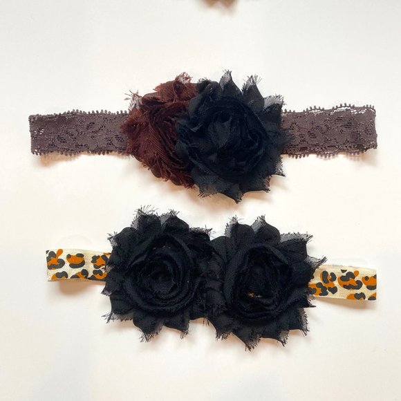 NWOT Handmade Flower Girls Headbands - Picture 5 of 5